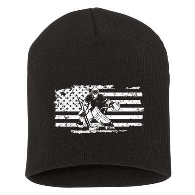 Ice Hockey Goalie Short Acrylic Beanie