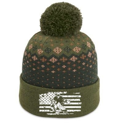 Ice Hockey Goalie The Baniff Cuffed Pom Beanie