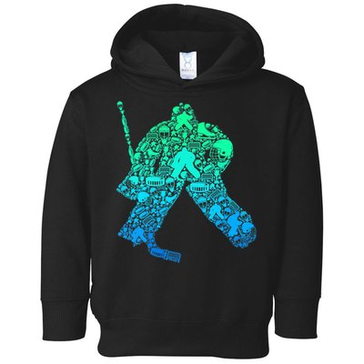 Ice Hockey Goalie Hockey Player Toddler Hoodie
