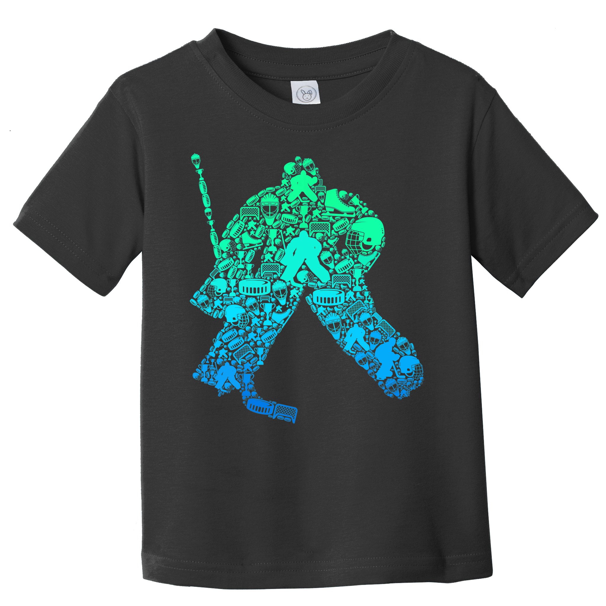 Ice Hockey Goalie Hockey Player Toddler T-Shirt