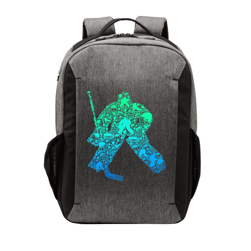 Ice Hockey Goalie Hockey Player Vector Backpack