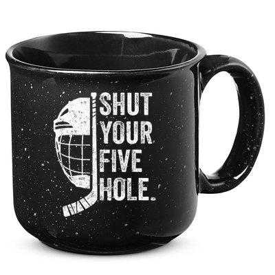 Ice Hockey Goalie 15oz Campfire Ceramic Mug