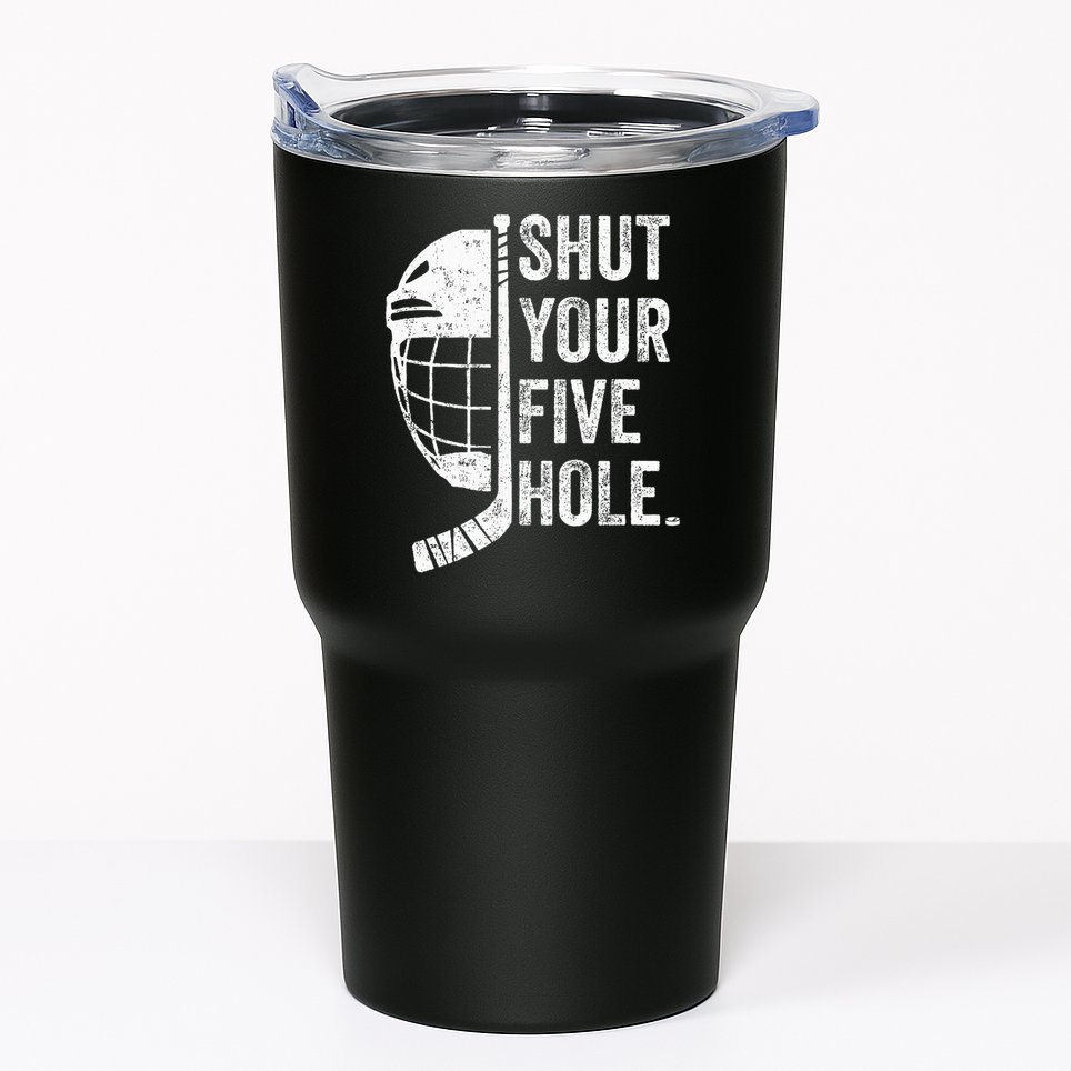 Ice Hockey Goalie Tumbler
