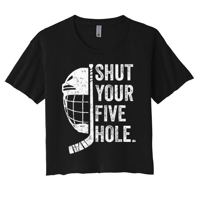 Ice Hockey Goalie Crop Top
