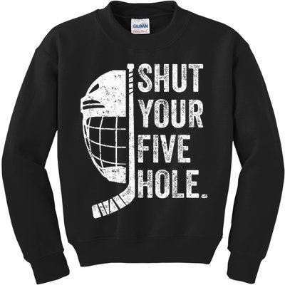 Ice Hockey Goalie Kids Sweatshirt