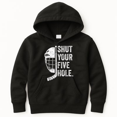 Ice Hockey Goalie Kids Hoodie