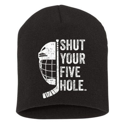 Ice Hockey Goalie Short Acrylic Beanie