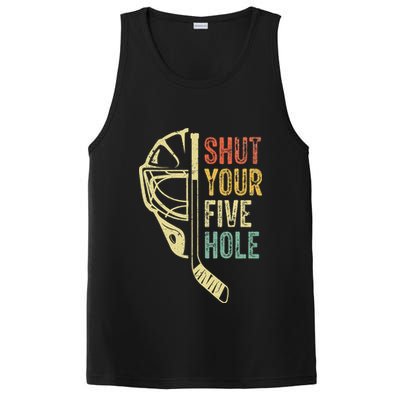 Ice Hockey Goalie Shut Your Five Hole PosiCharge Competitor Tank