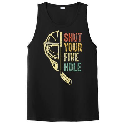 Ice Hockey Goalie Shut Your Five Hole PosiCharge Competitor Tank