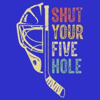 Ice Hockey Goalie Shut Your Five Hole Visor