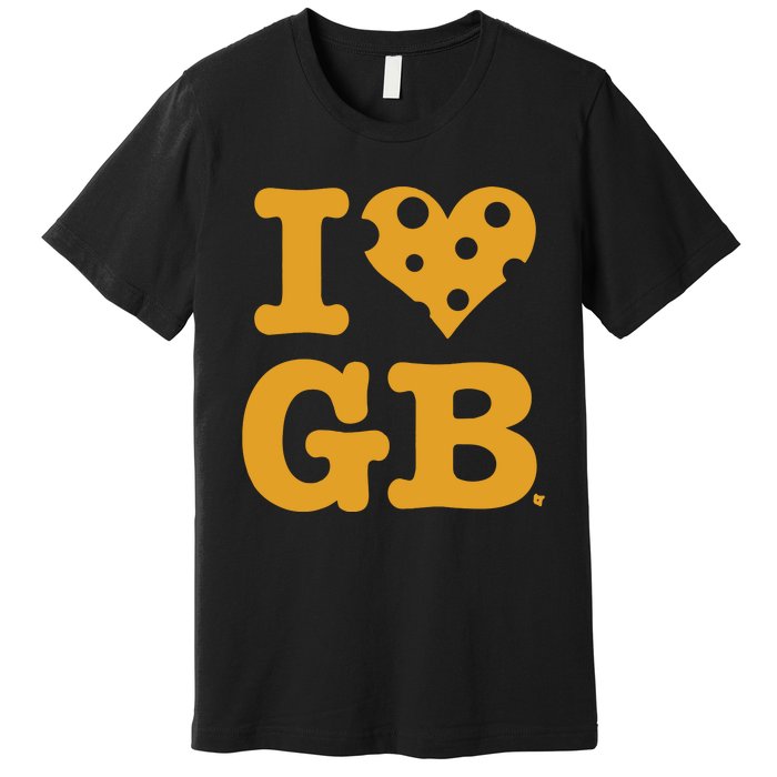 I Heart Gb Green Bay Premium T-Shirt