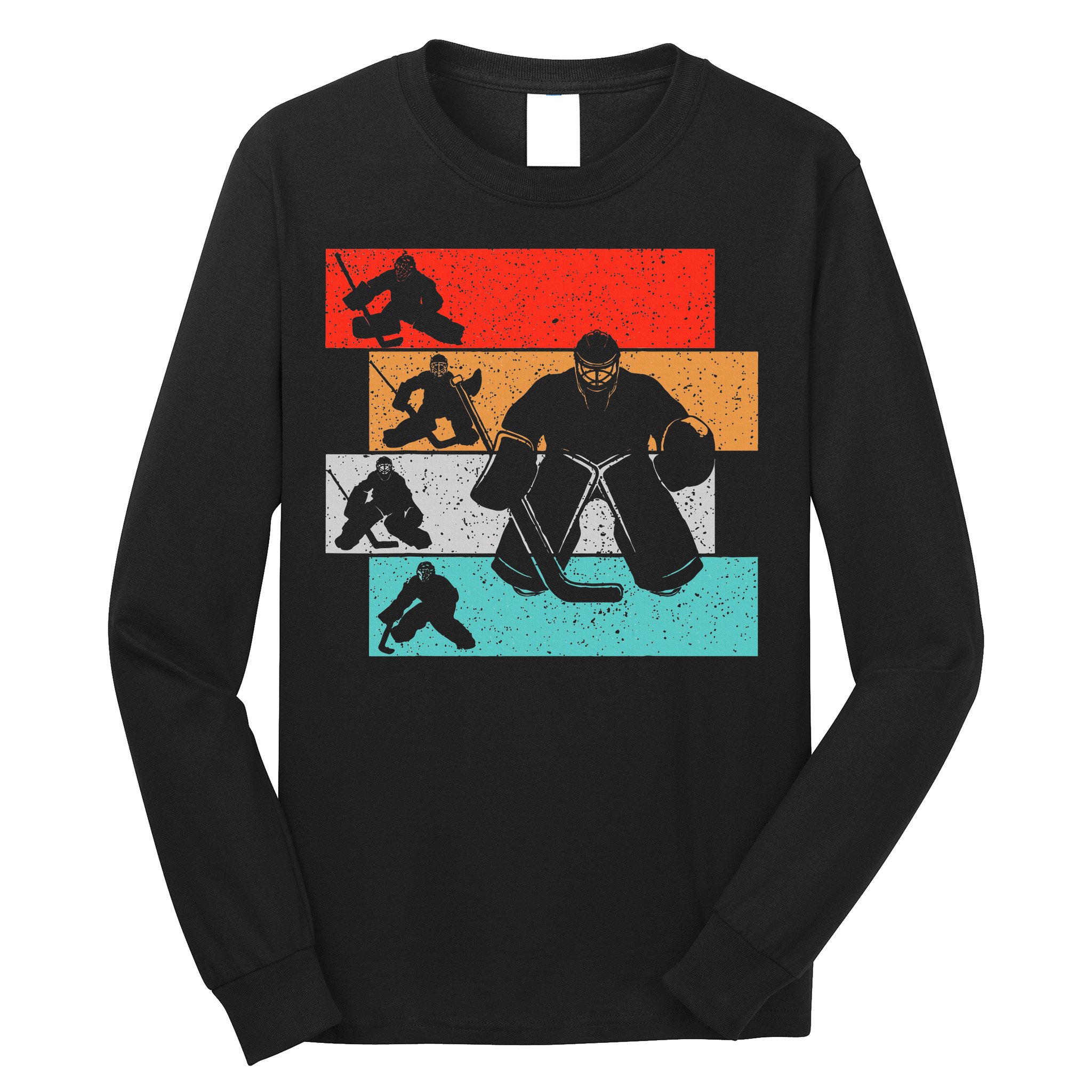 Ice Hockey Goalie Hockey Player Long Sleeve Shirt