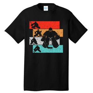 Ice Hockey Goalie Hockey Player Tall T-Shirt