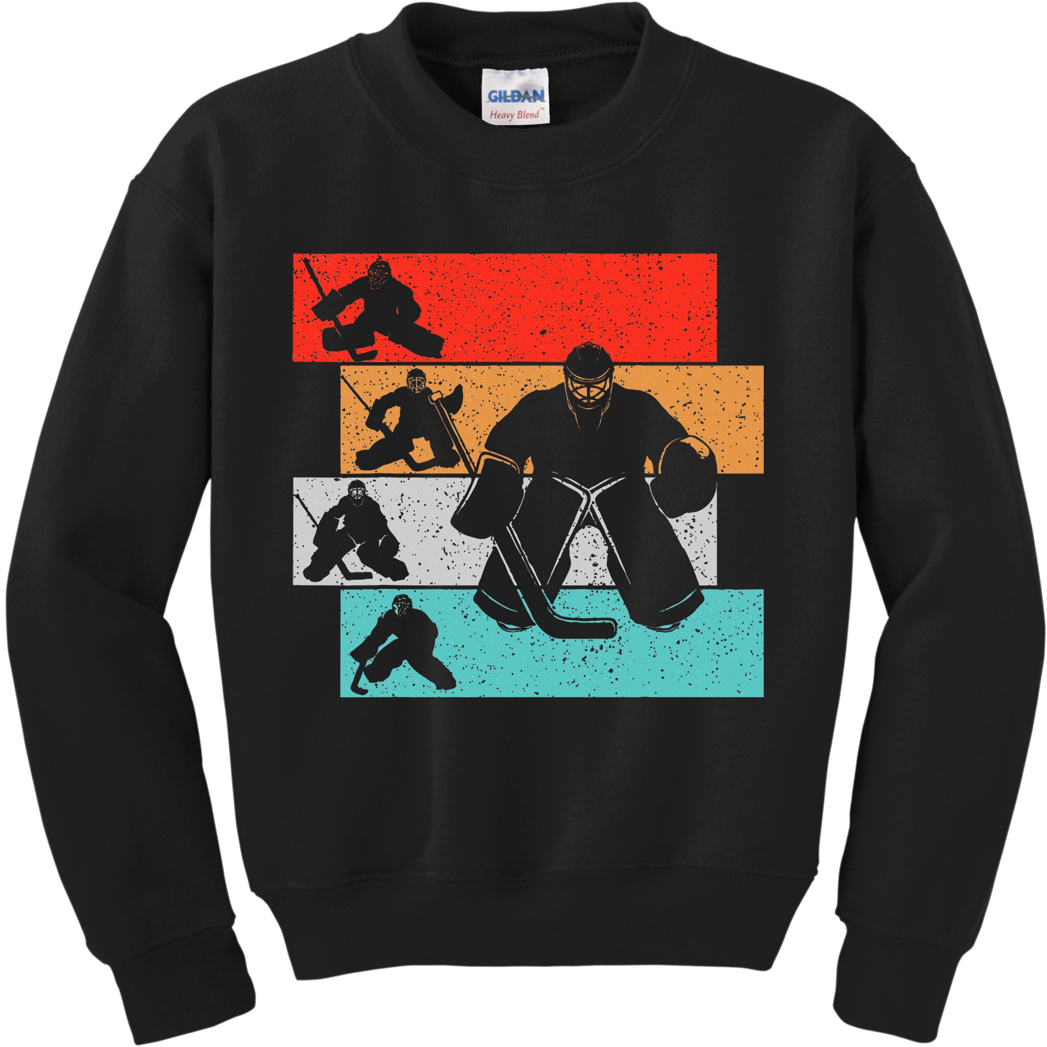 Ice Hockey Goalie Hockey Player Kids Sweatshirt