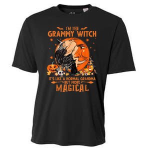 IM He Grammy Witch ItS Like A Normal Grandma Witch Broom Cooling Performance Crew T-Shirt