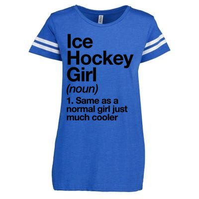 Ice Hockey Girl Definition T Funny &Amp; Sassy Sports Enza Ladies Jersey Football T-Shirt