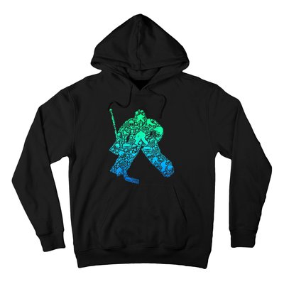 Ice Hockey Goalie Hockey Player Hoodie