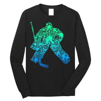 Ice Hockey Goalie Hockey Player Long Sleeve Shirt