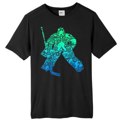 Ice Hockey Goalie Hockey Player Tall Fusion ChromaSoft Performance T-Shirt