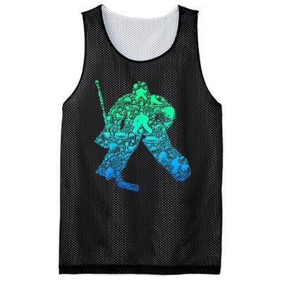 Ice Hockey Goalie Hockey Player Mesh Reversible Basketball Jersey Tank