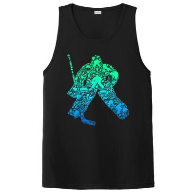 Ice Hockey Goalie Hockey Player PosiCharge Competitor Tank