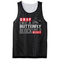 Ice Hockey Goalie Vintage Goalkeeper Drop Like A Butterfly Mesh Reversible Basketball Jersey Tank