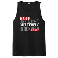 Ice Hockey Goalie Vintage Goalkeeper Drop Like A Butterfly PosiCharge Competitor Tank