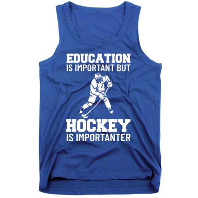 Ice Hockey Gift Tank Top