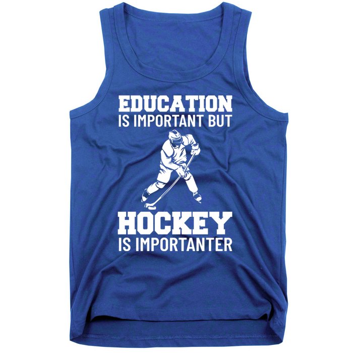 Ice Hockey Gift Tank Top