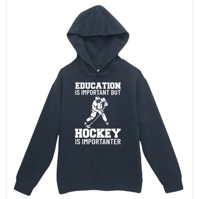 Ice Hockey Gift Urban Pullover Hoodie