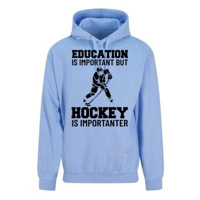 Ice Hockey Gift Unisex Surf Hoodie