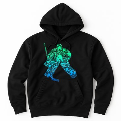 Ice Hockey Goalie Hockey Player Hoodie