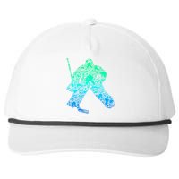 Ice Hockey Goalie Hockey Player Snapback Five-Panel Rope Hat