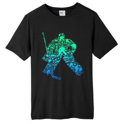 Ice Hockey Goalie Hockey Player Tall Fusion ChromaSoft Performance T-Shirt