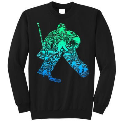 Ice Hockey Goalie Hockey Player Tall Sweatshirt