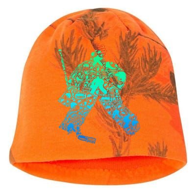 Ice Hockey Goalie Hockey Player Kati - Camo Knit Beanie