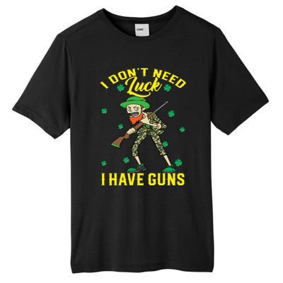 I Have Guns Happy St Hatrick's Day Hunting Gift Tall Fusion ChromaSoft Performance T-Shirt