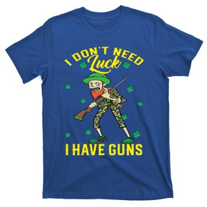 I Have Guns Happy St Hatrick's Day Hunting Gift T-Shirt