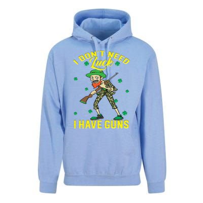 I Have Guns Happy St Hatrick's Day Hunting Gift Unisex Surf Hoodie