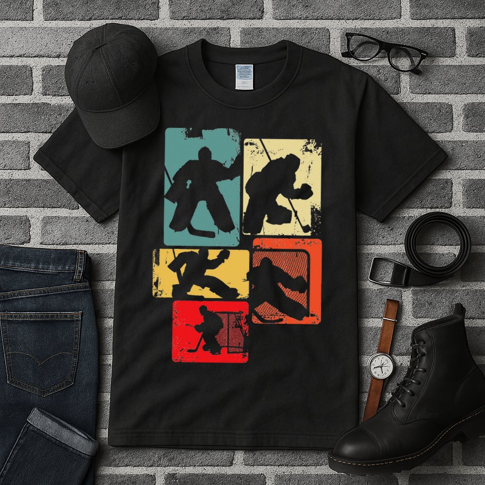 Ice Hockey Goalkeeper Tall T-Shirt