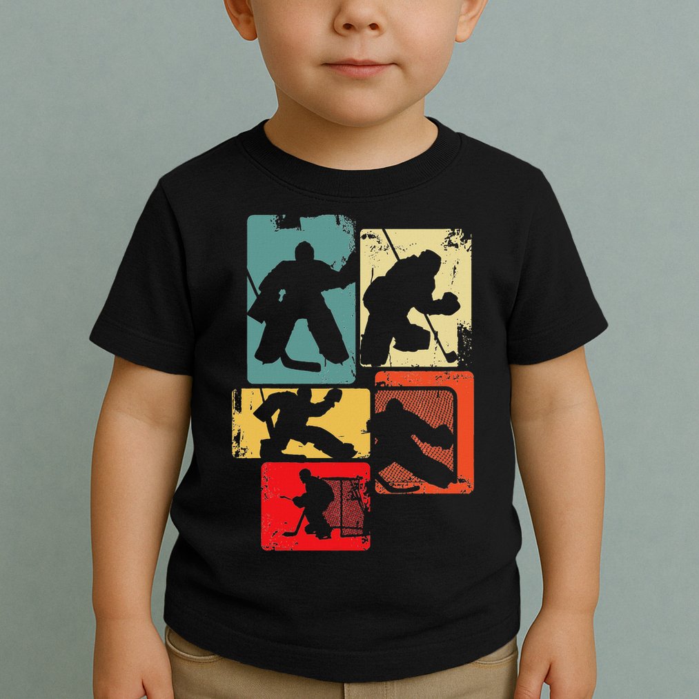 Ice Hockey Goalkeeper Toddler T-Shirt