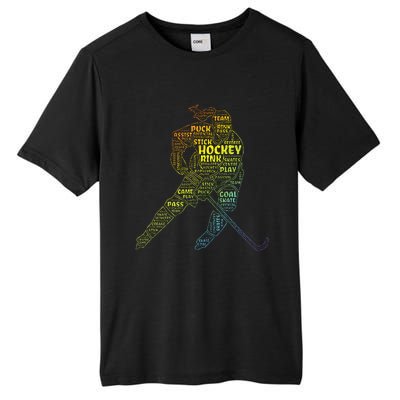 Ice Hockey Girl Tall Fusion ChromaSoft Performance T-Shirt