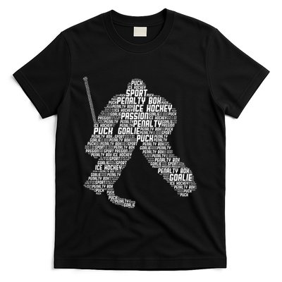 Ice Hockey Goalie Hockey T-Shirt