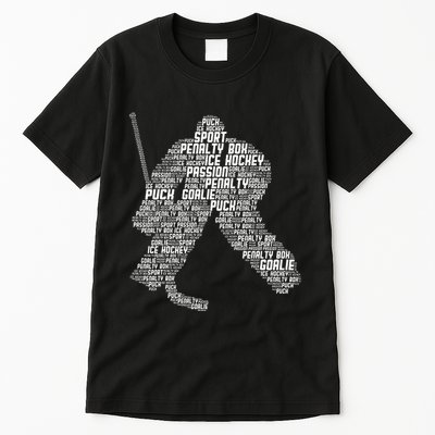Ice Hockey Goalie Hockey Tall T-Shirt