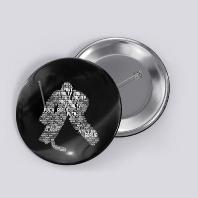 Ice Hockey Goalie Hockey Button