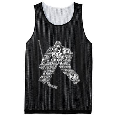 Ice Hockey Goalie Hockey Mesh Reversible Basketball Jersey Tank