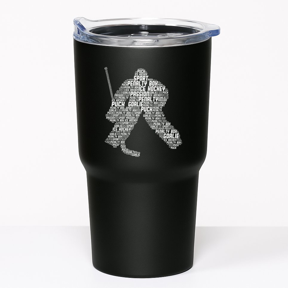 Ice Hockey Goalie Hockey Tumbler