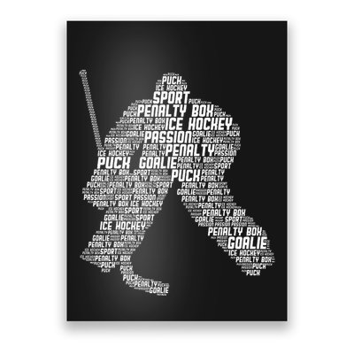 Ice Hockey Goalie Hockey Poster