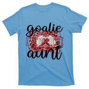 Ice Hockey Goaltender Aunt Of Ice Hockey Goalie Auntie Gift T-Shirt