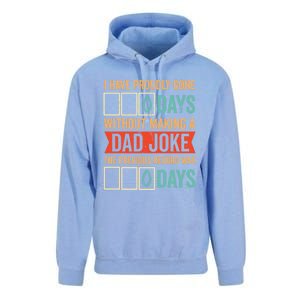 I Have Gone 0 Days Without Making A Dad Joke Gift Unisex Surf Hoodie